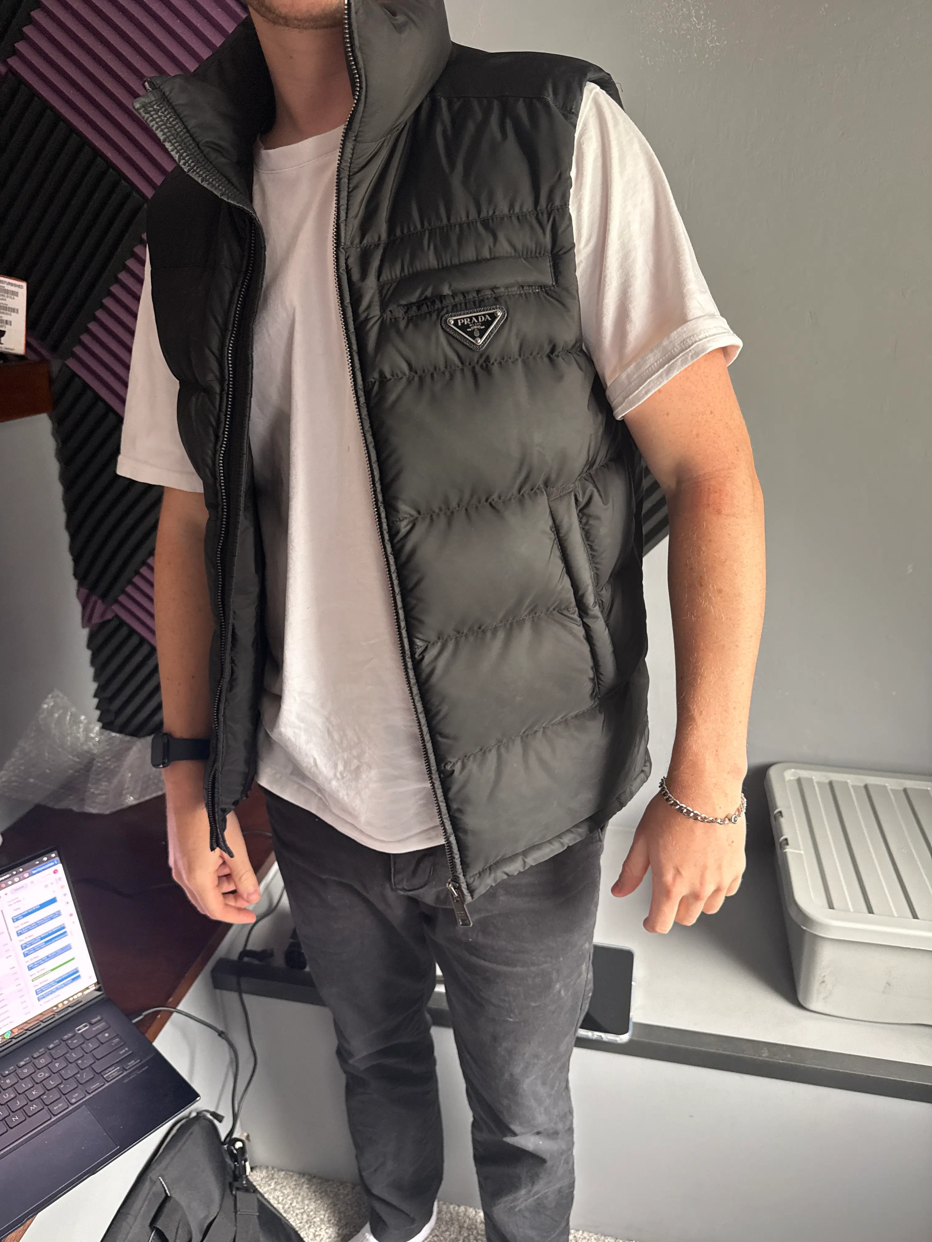 The gilet was certainly a pleasant surprise (Supplied)