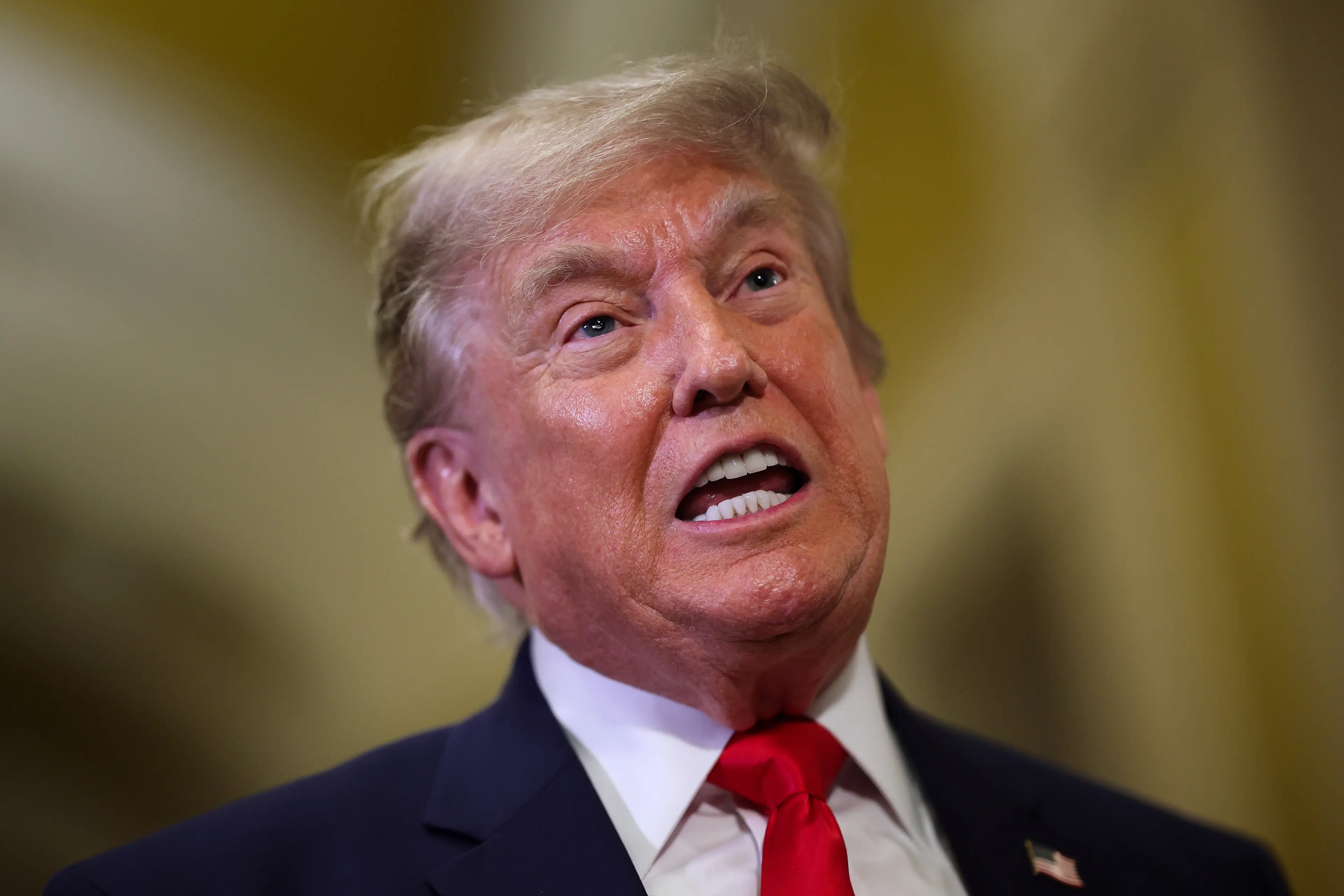 Trump kicked off America's birthday celebrations (Kevin Dietsch/Getty Images)