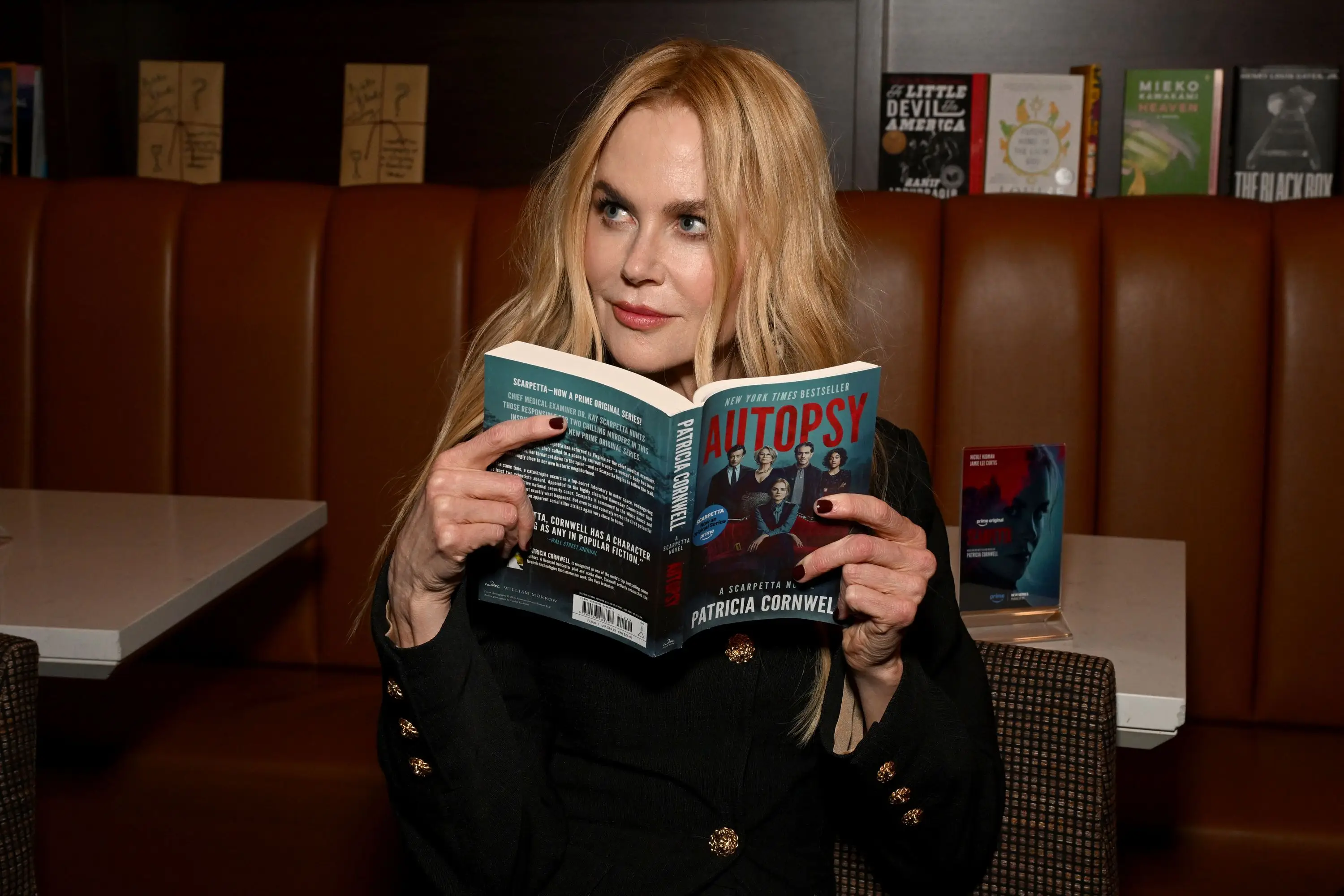 The new Prime Video series is based on a number of popular books by writer Patricia Cornwell (Slaven Vlasic/Getty Images for Prime Video)