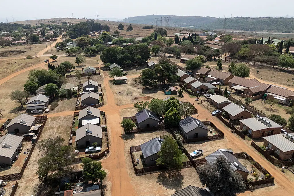 There are some strict conditions to live in Kleinfontein (WIKUS DE WET/AFP via Getty Images)