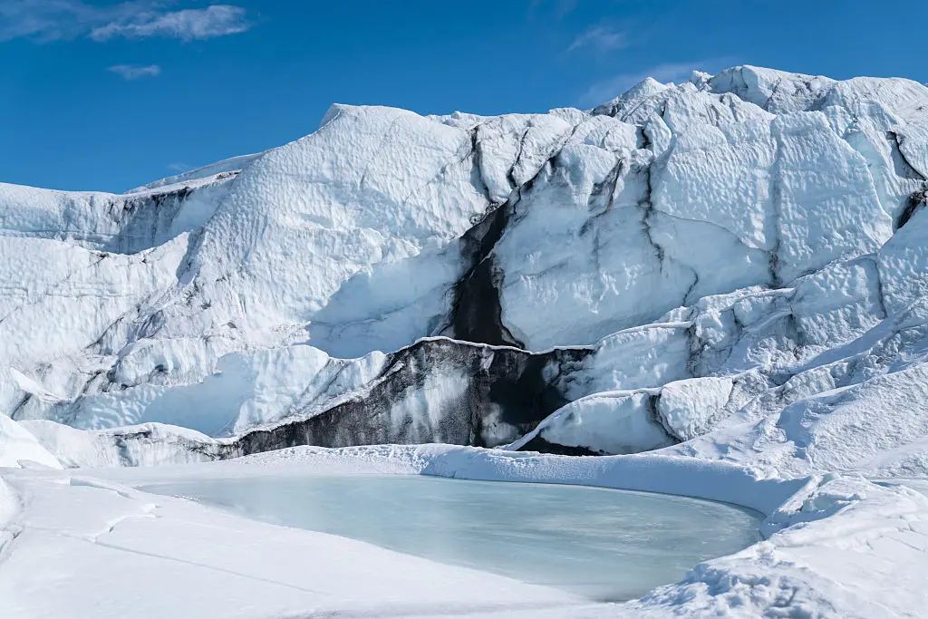 Alaska's glaciers are melting due to climate change (Hasan Akbas/Anadolu via Getty Images)