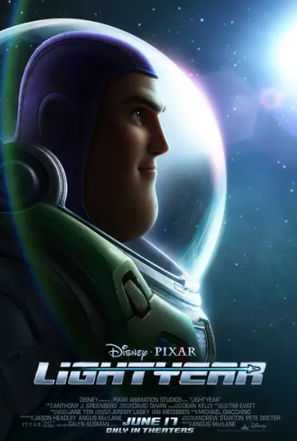 Lightyear film poster.