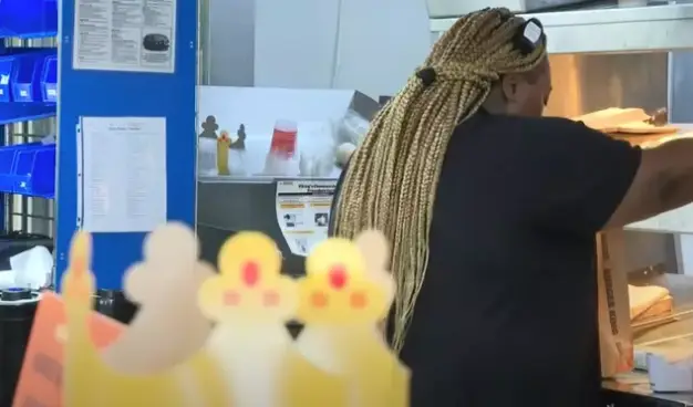 Nykia Hamilton shared how she received the sack after turning up for work late due to her kids (WACH Fox 57)