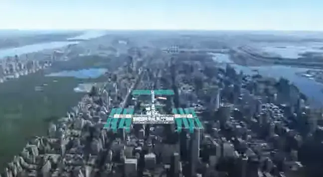 This is just how fast the ISS is.