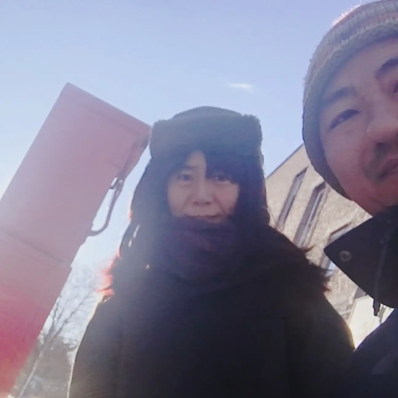 Filmmaker Kazuhiro Soda and his wife, Kiyoko Kashiwagi (Instagram/@sodakazuhiro)