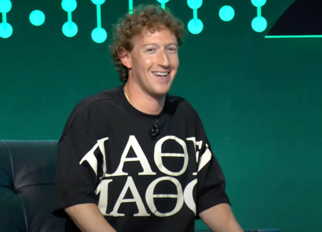 Zuckerberg reflected on a lesson he taught his daughter during the podcast(Acquired podcast/YouTube)