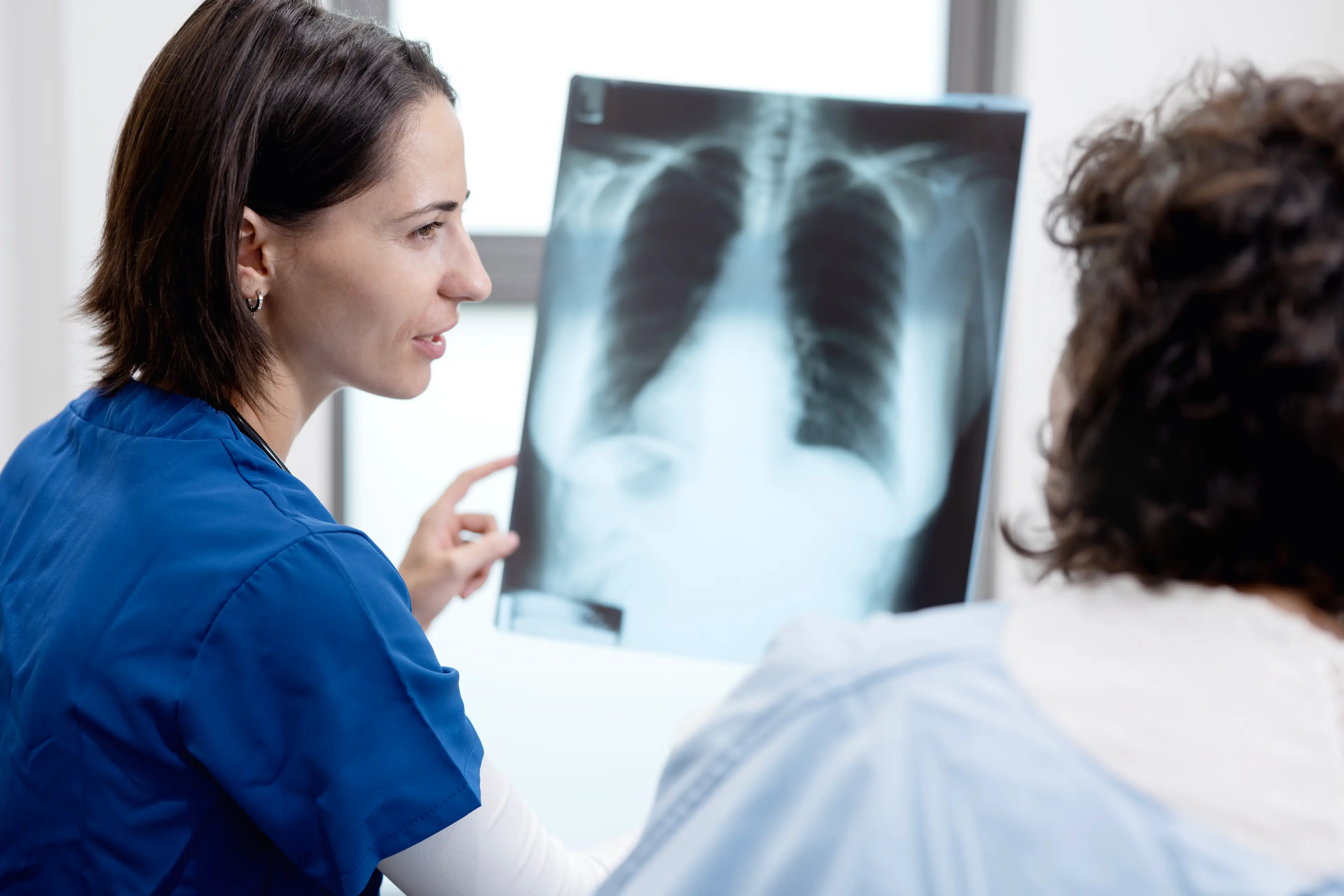 The expert said it was important to recognize early signs and potential symptoms of lung cancer (Getty Stock Image)