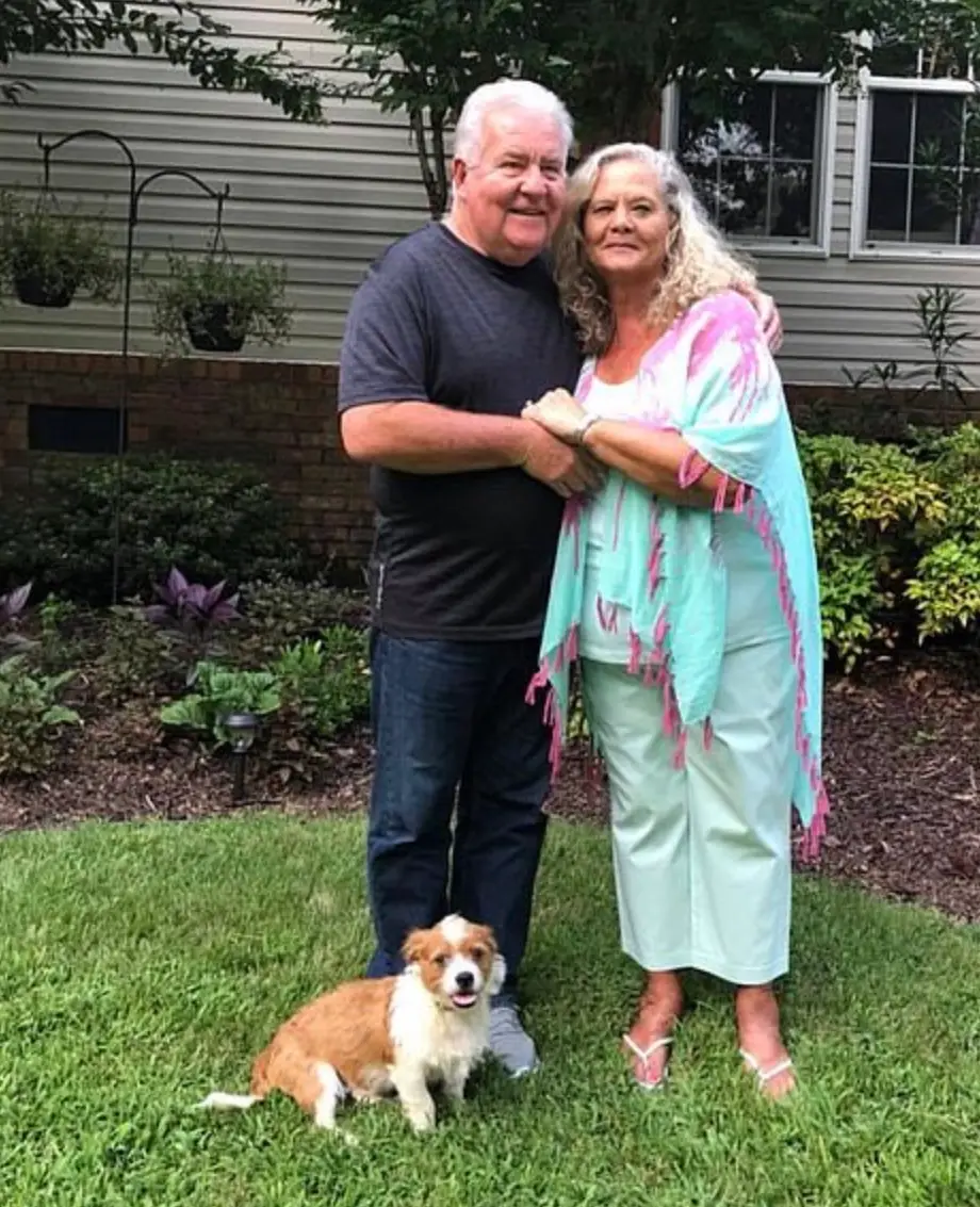 The pastor, Allan, and his wife Gay. (Facebook)