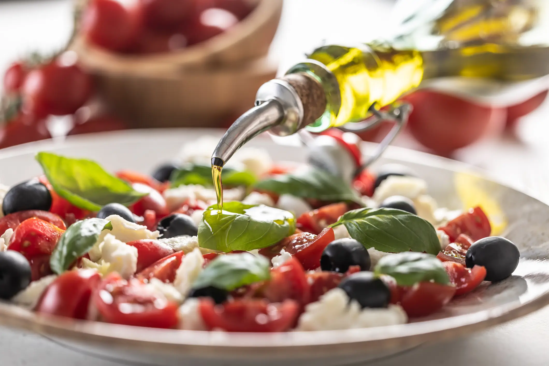 Those who follow the Mediterranean Diet may live longer (Getty Stock)