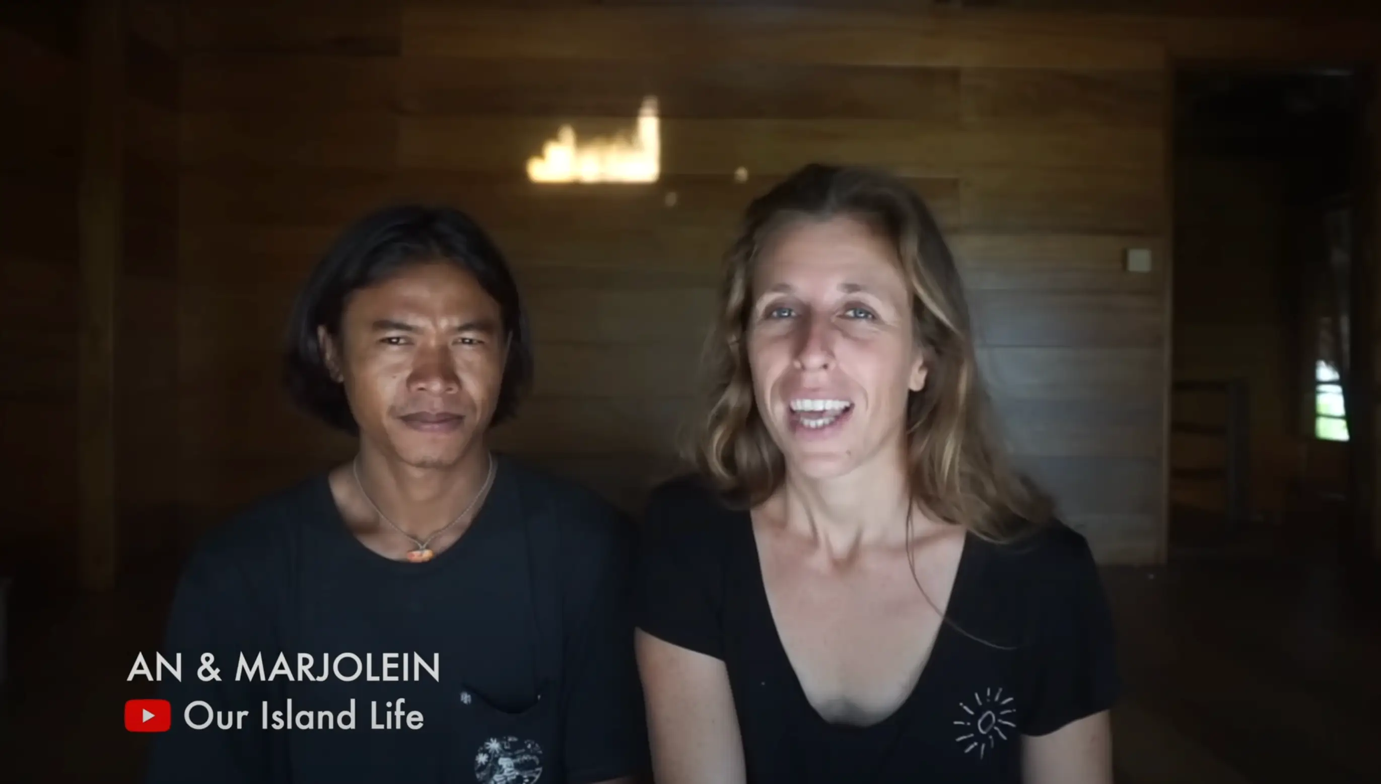 Marjolein lives on an Indonesian island with her partner (Exploring Alternatives Youtube)