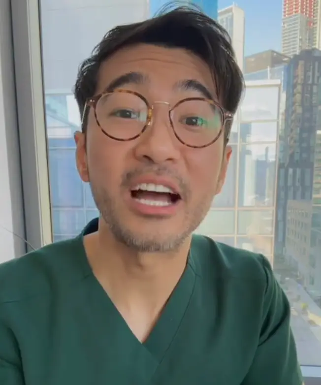 The overall message? Don't vape (TikTok/@doctortim.md)