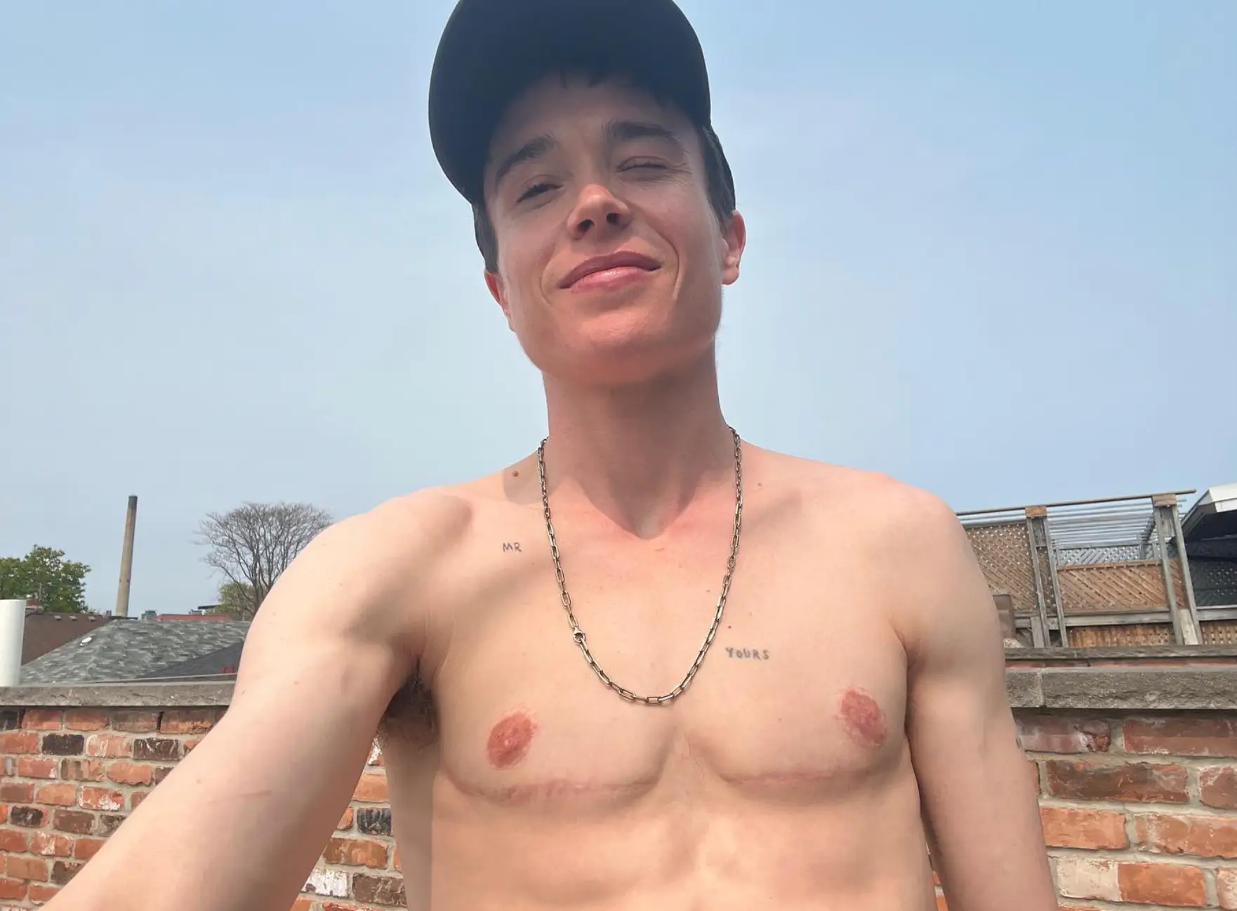 Page said he now feels 'joy from his body.