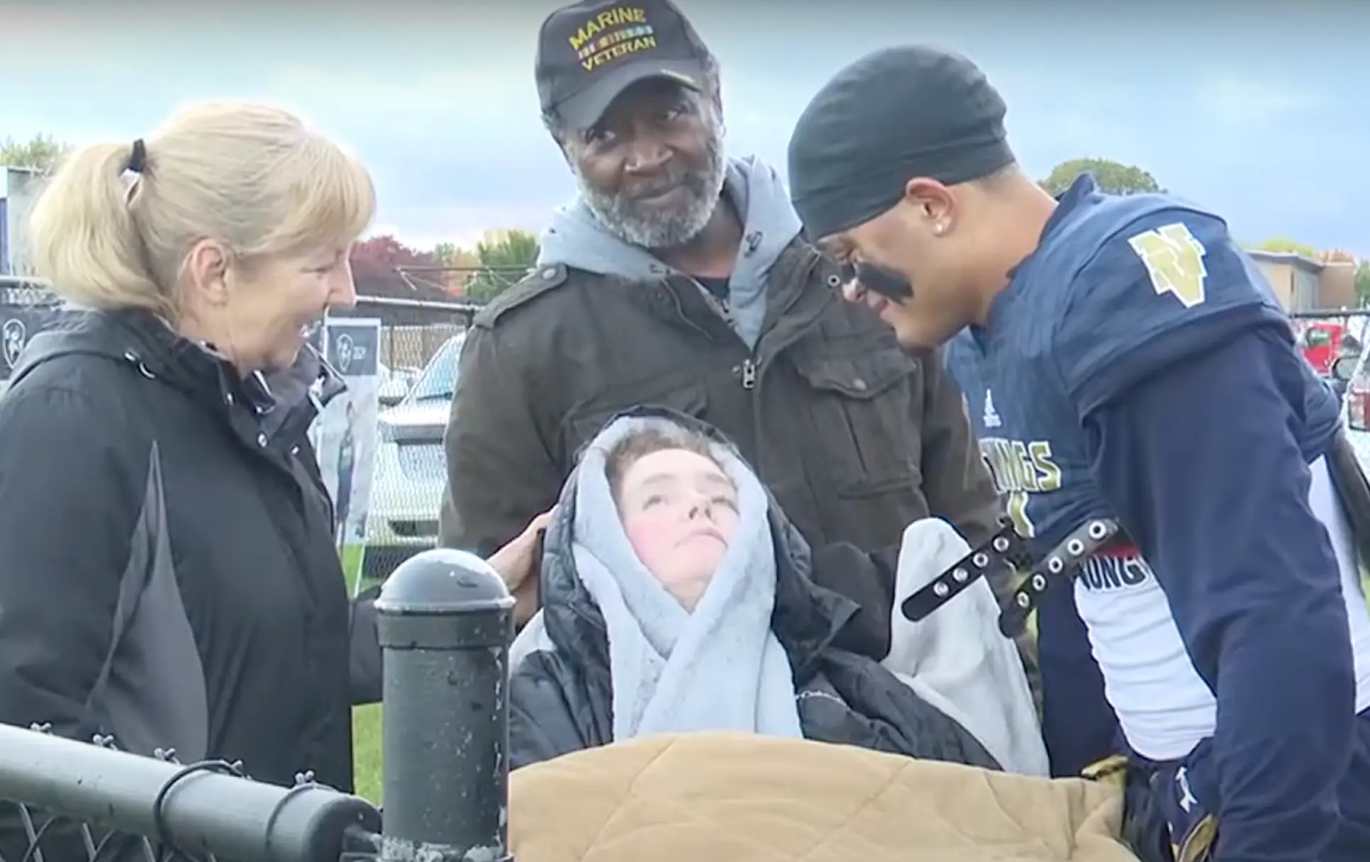 Friends of the mom also spoke about how shocked the community was to see her at the game.