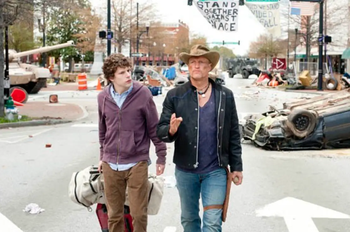 Jesse Eisenberg and Woody Harrelson star in Zombieland (Sony Pictures Releasing)