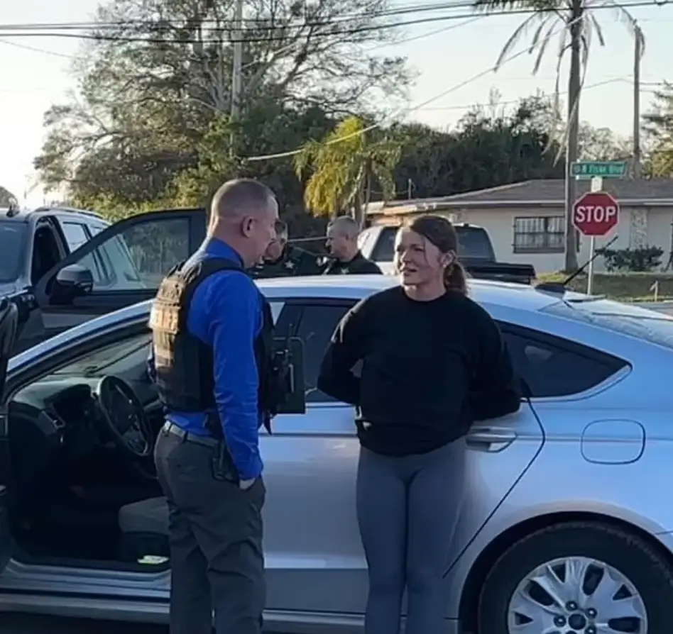 Nelson was worried police would identify her in a social media post...which they did (Brevard County Sheriff’s Office)