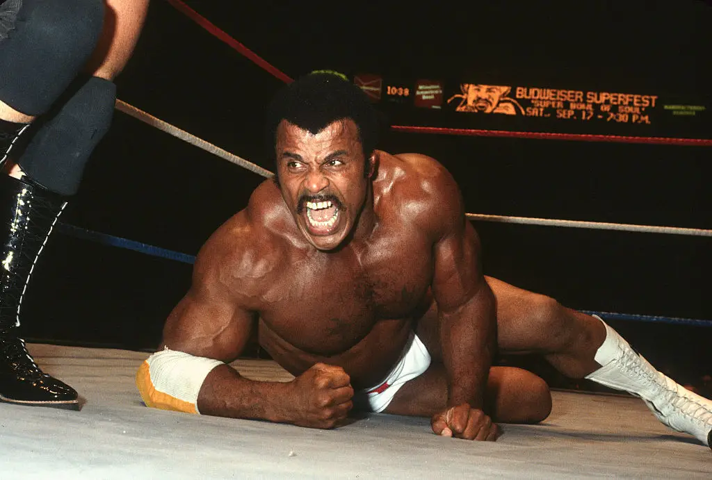 Rocky Johnson passed away a year after their argument (WWE/WWE via Getty Images)