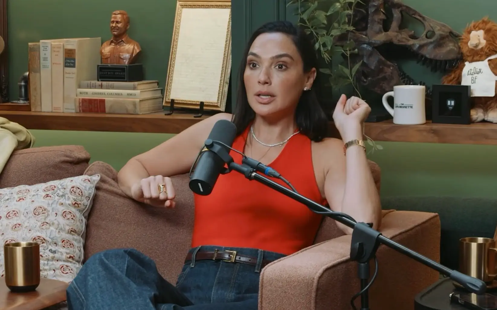Gal recalled the unexpected snub when quizzed about whether she had ever received one of the iconic cakes (The Armchair Expert Podcast / Youtube)