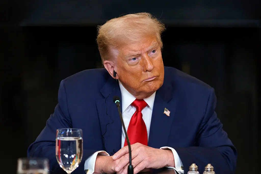 US president Donald Trump has actioned 35% tariffs on all Canadian exports (Will Oliver/EPA/Bloomberg via Getty Images)