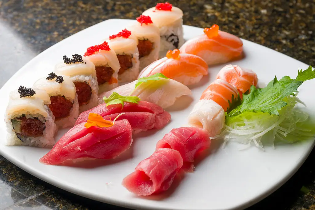 Saxon Musk doesn't seem to be a fan of sushi (Getty Stock Images)