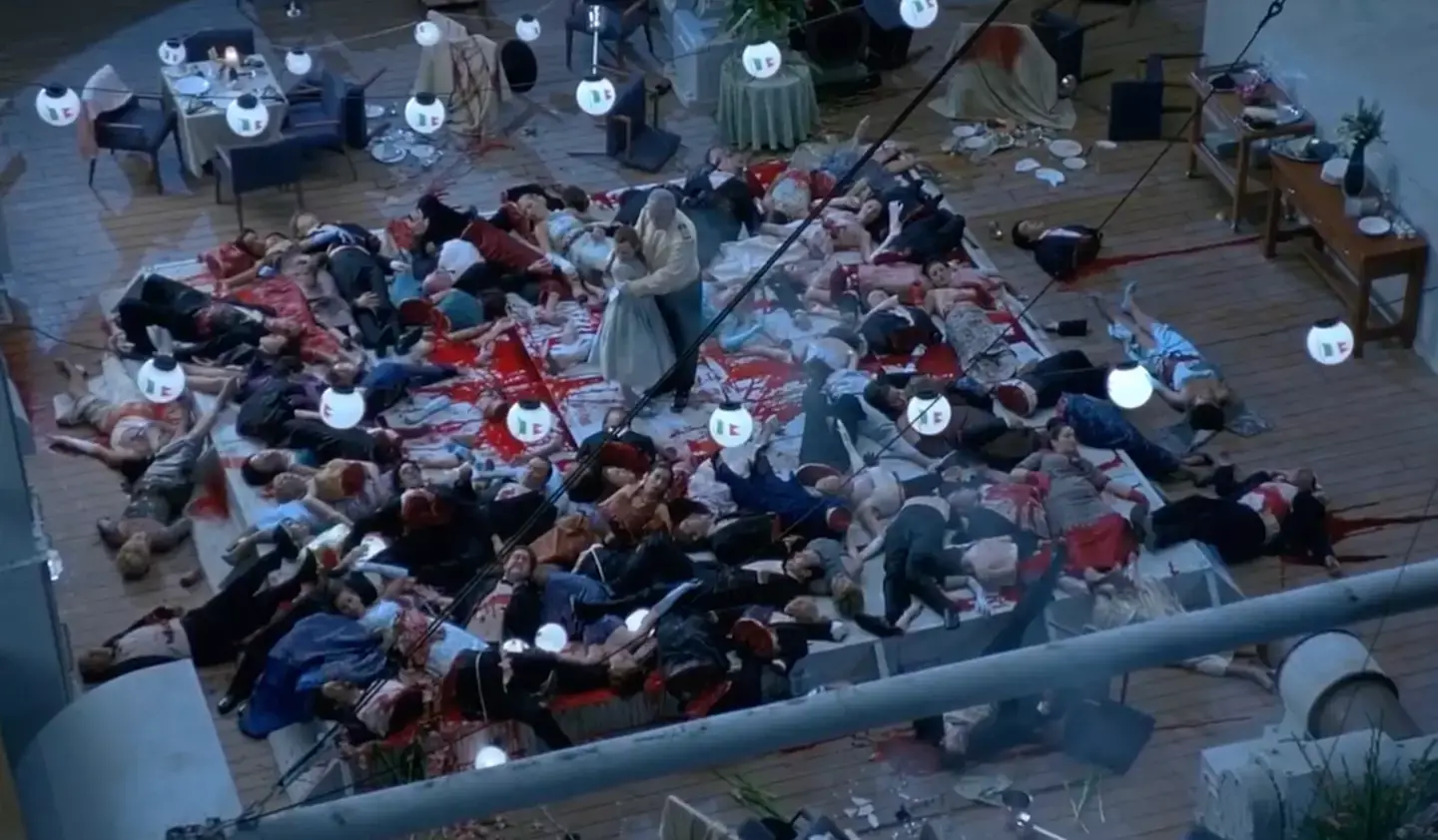 Ghost Ship follows a crew of marine salvagers as they comb through a haunted ship. (Warner Bros)