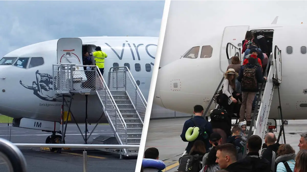 People are just finding out the real reason why we board planes on the left side