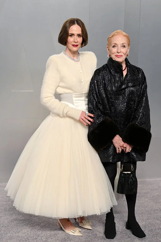 Taylor, 83, discussed her living arrangement with Paulson, 51, on The Drew Barrymore Show on Oct. 20. (Photo by Karwai Tang/WireImage)