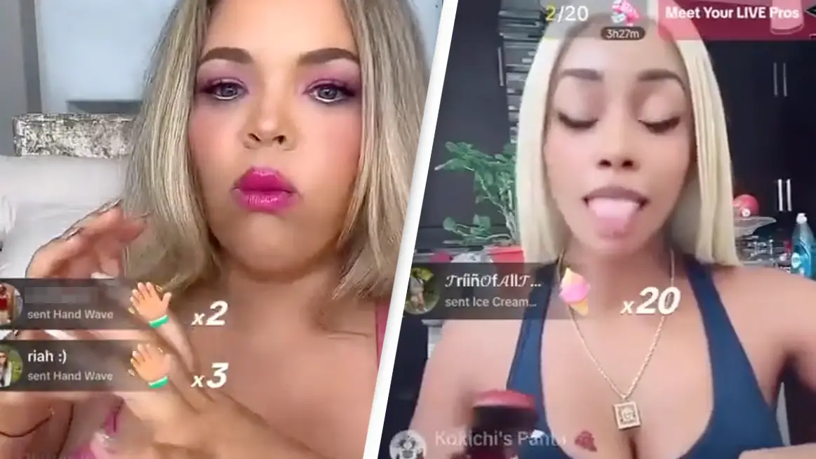 TikTok/Trisha Paytas. TikTok/pinkydollreal