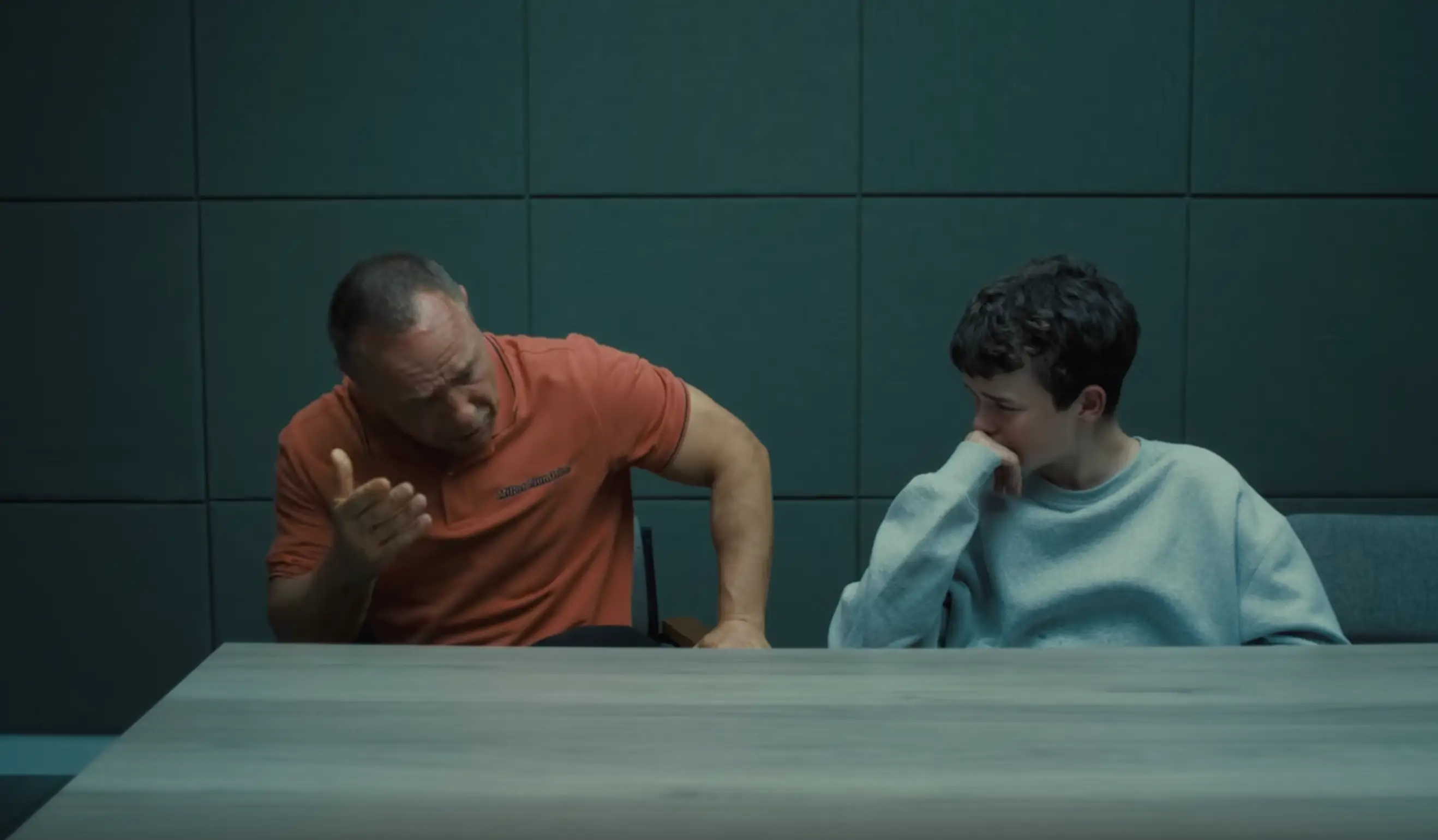 Stephen Graham stars, alongside 15-year-old Owen Cooper, in the hit TV show he co-wrote (Netflix)