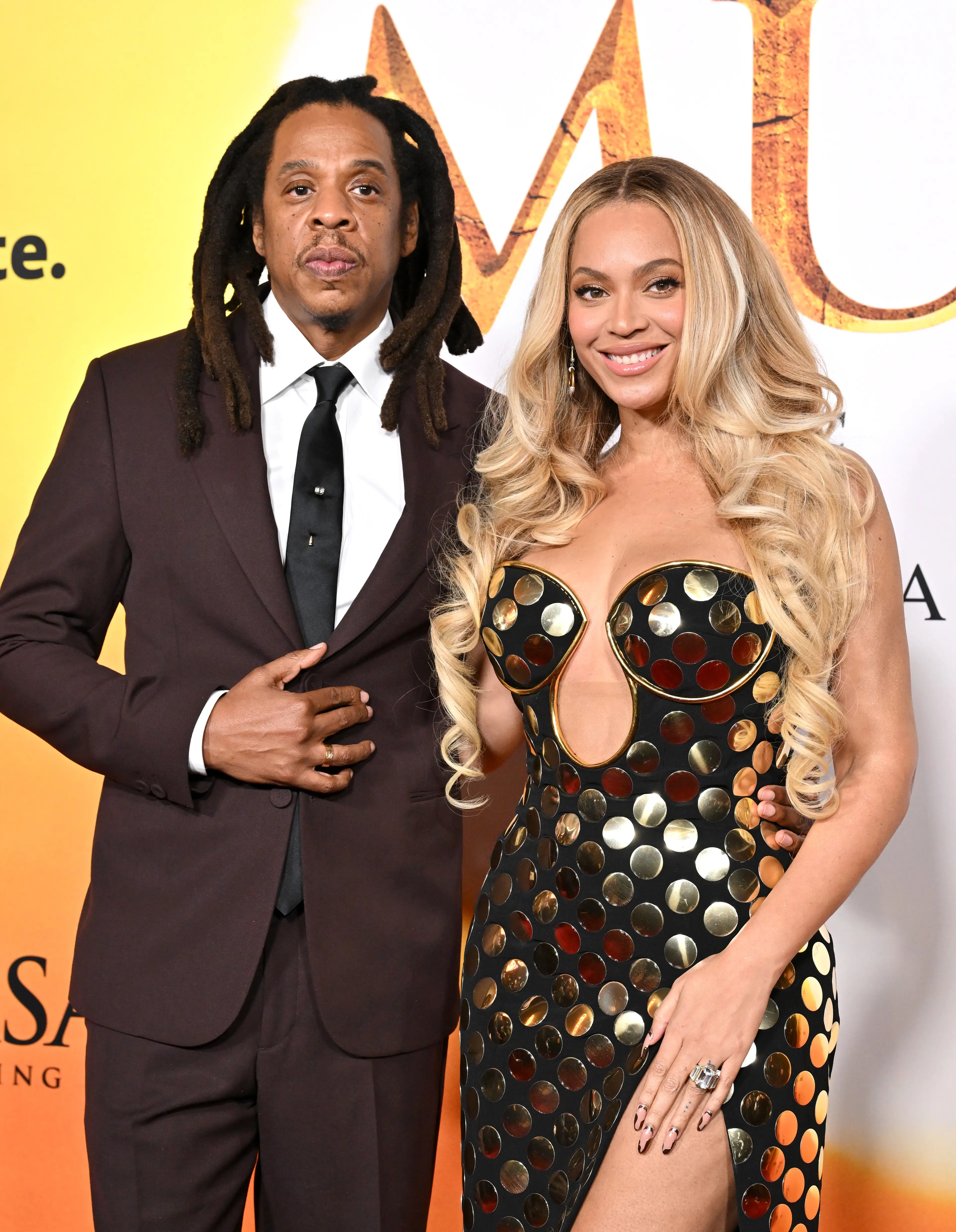 Jay-Z pictured with Beyoncé - his wife of almost 17 years (Axelle/Bauer-Griffin/FilmMagic)