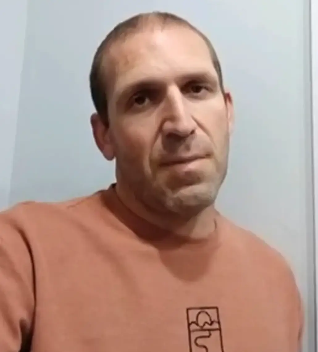 The father-of-three filmed a video for police to confirm that he was safe (Green Lake County Sheriff's Office)