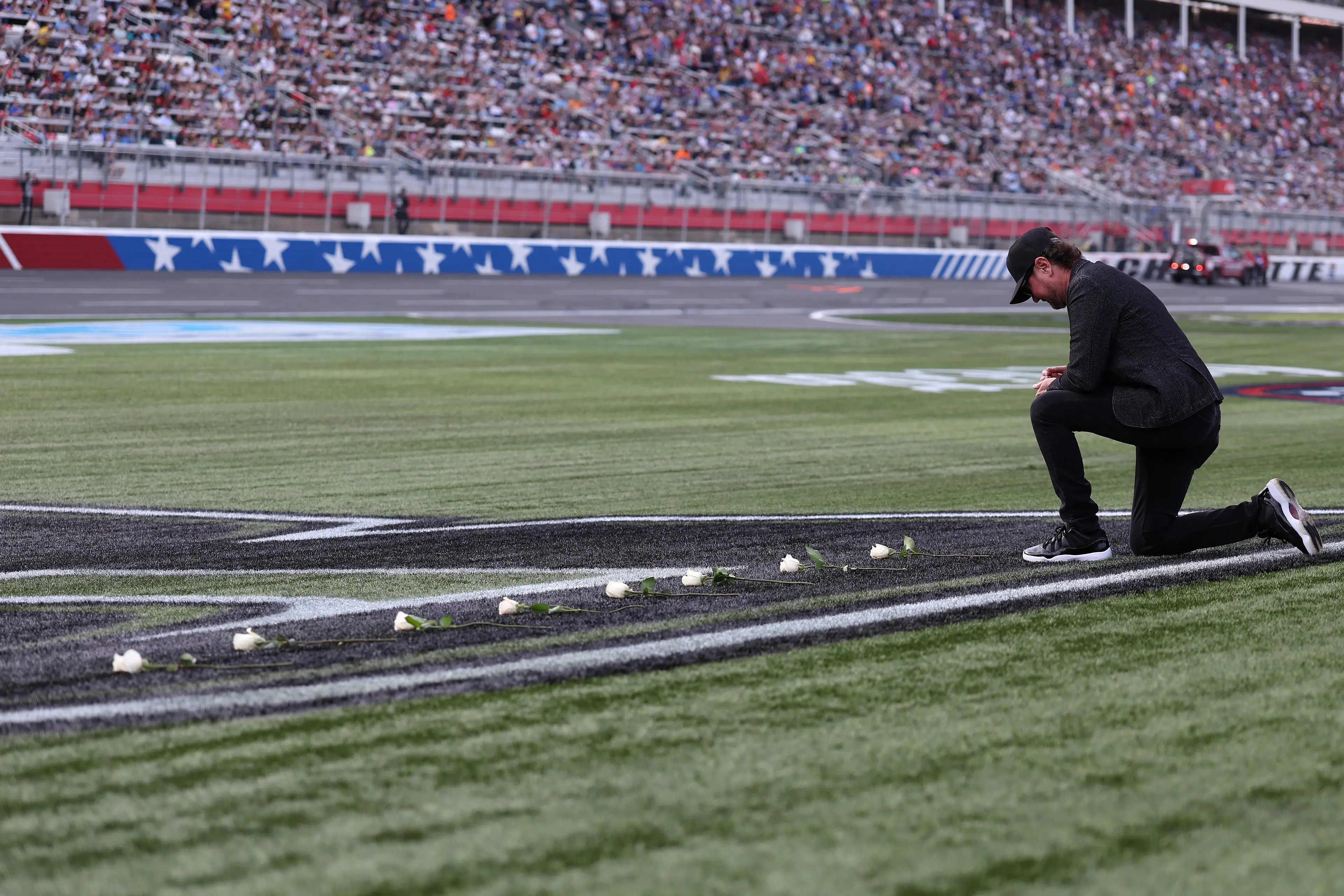 NASCAR have paid tribute to Kyle Busche, including a particularly touching send off from brother Kurt (David Jensen/Getty Images)