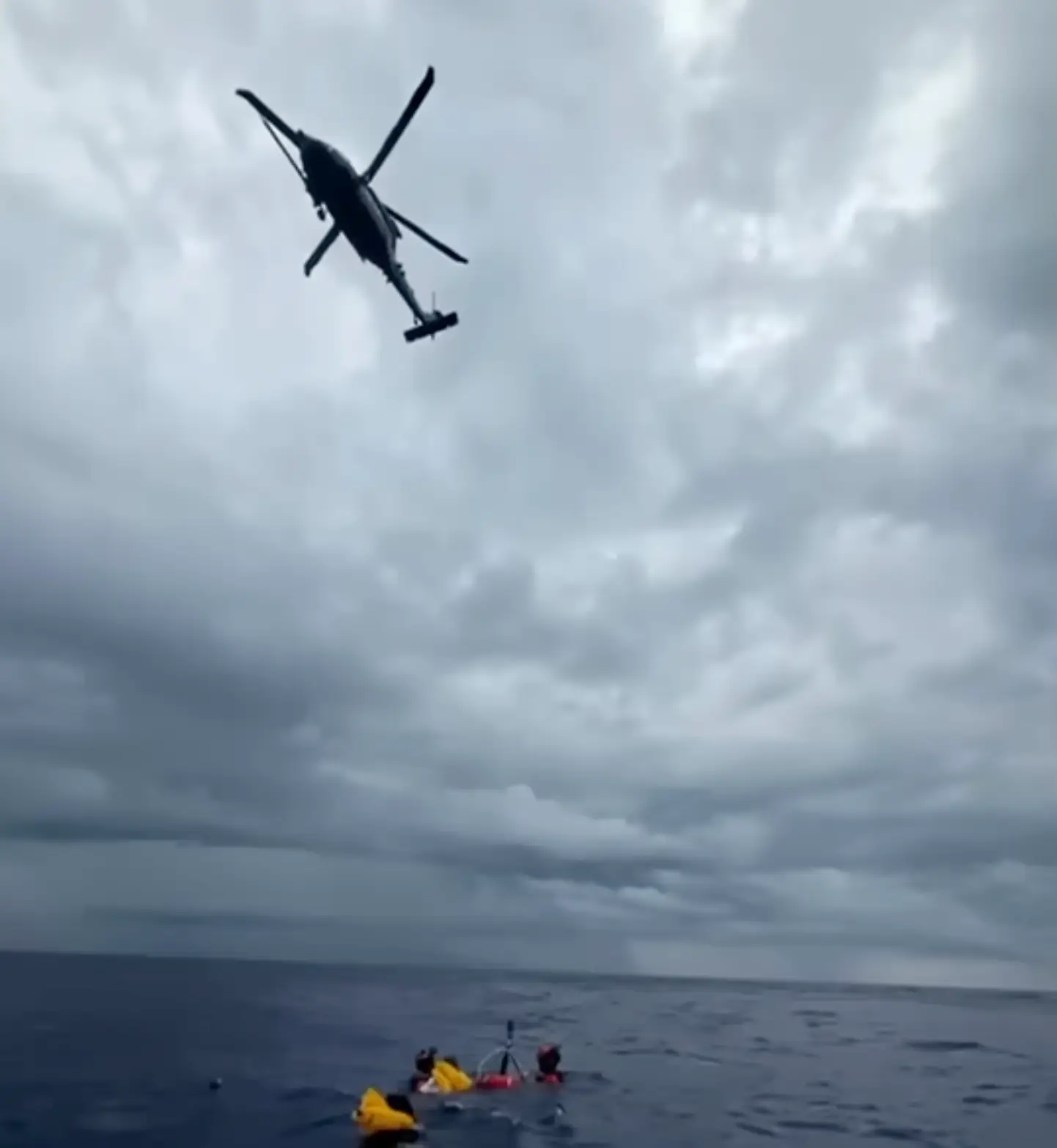The plane crash landed (ABC News)