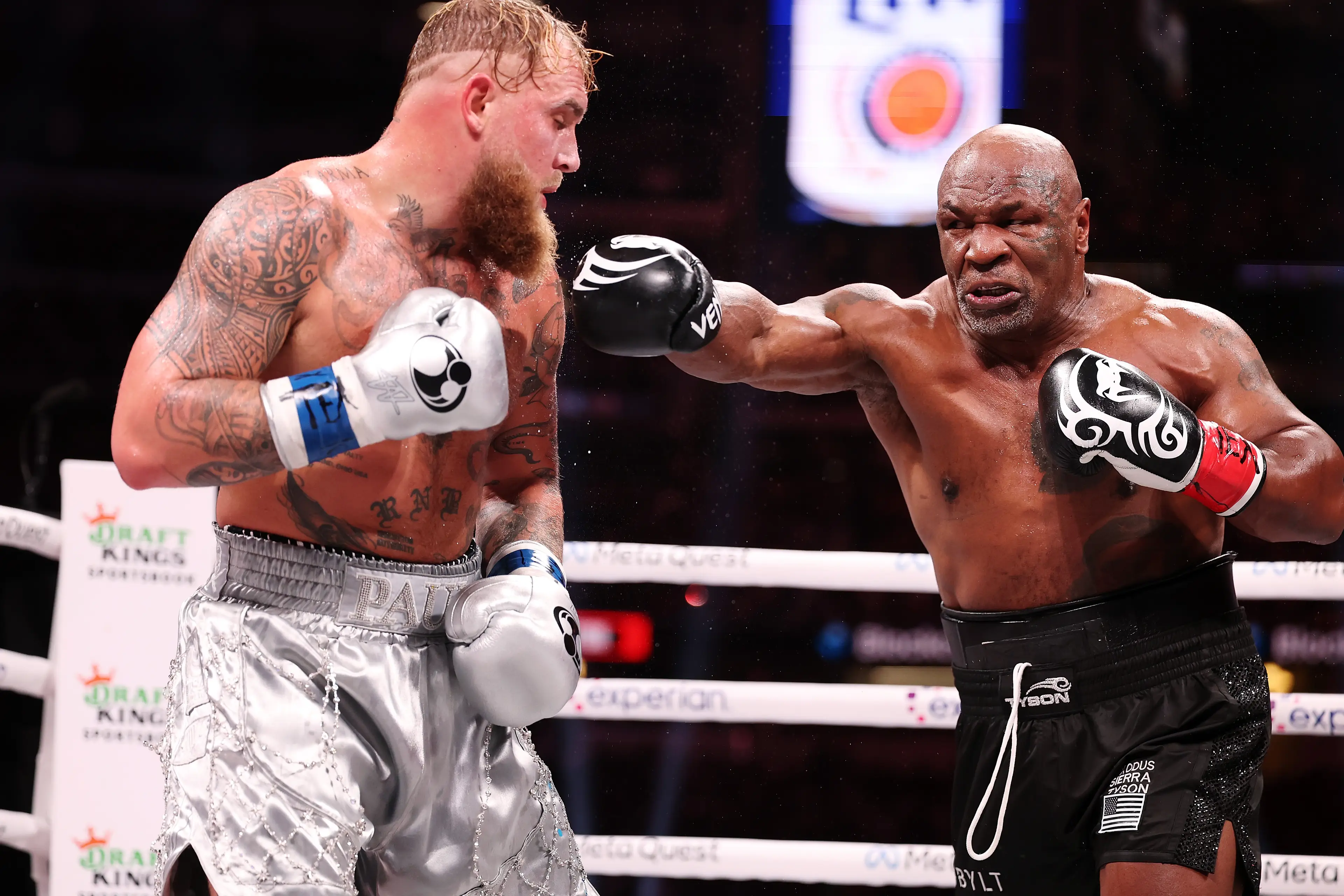 Millions tuned in to watch Mike Tyson fight Jake Paul (Al Bello/Getty Images for Netflix © 2024)