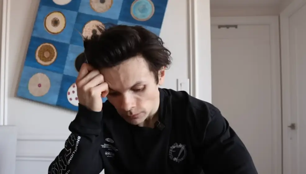 The meals became a struggle (Will Tennyson/YouTube)