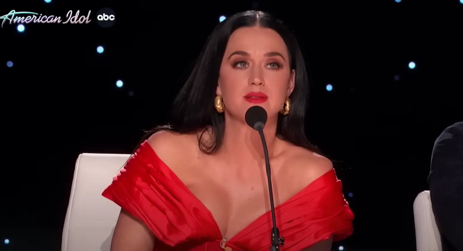 Perry told her not to forget about 'grace'.