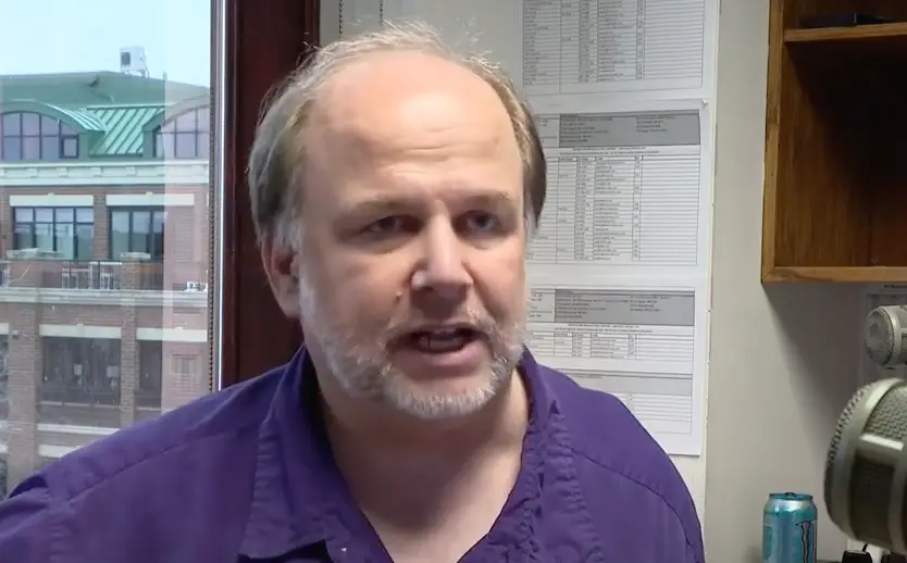 Ron Pritchard explained how his son's lungs came to have holes in them.