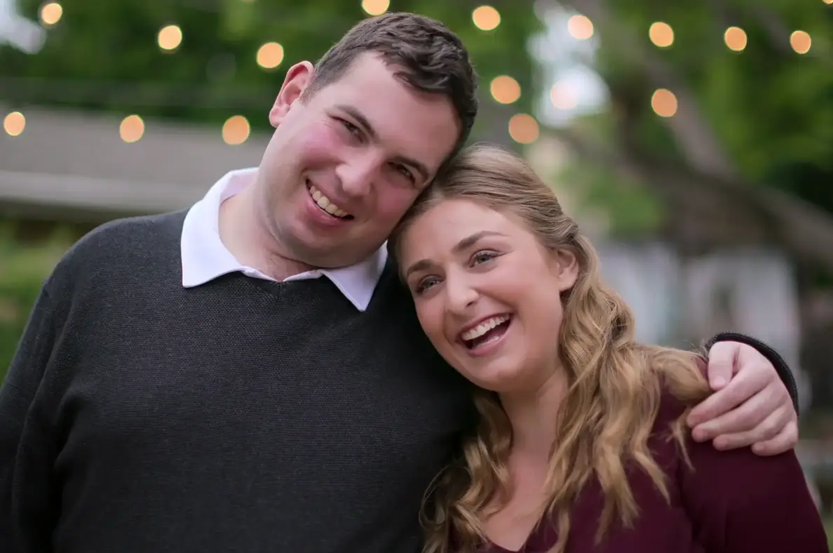 Abbey and David met on the first season of the Netflix show (Netflix)