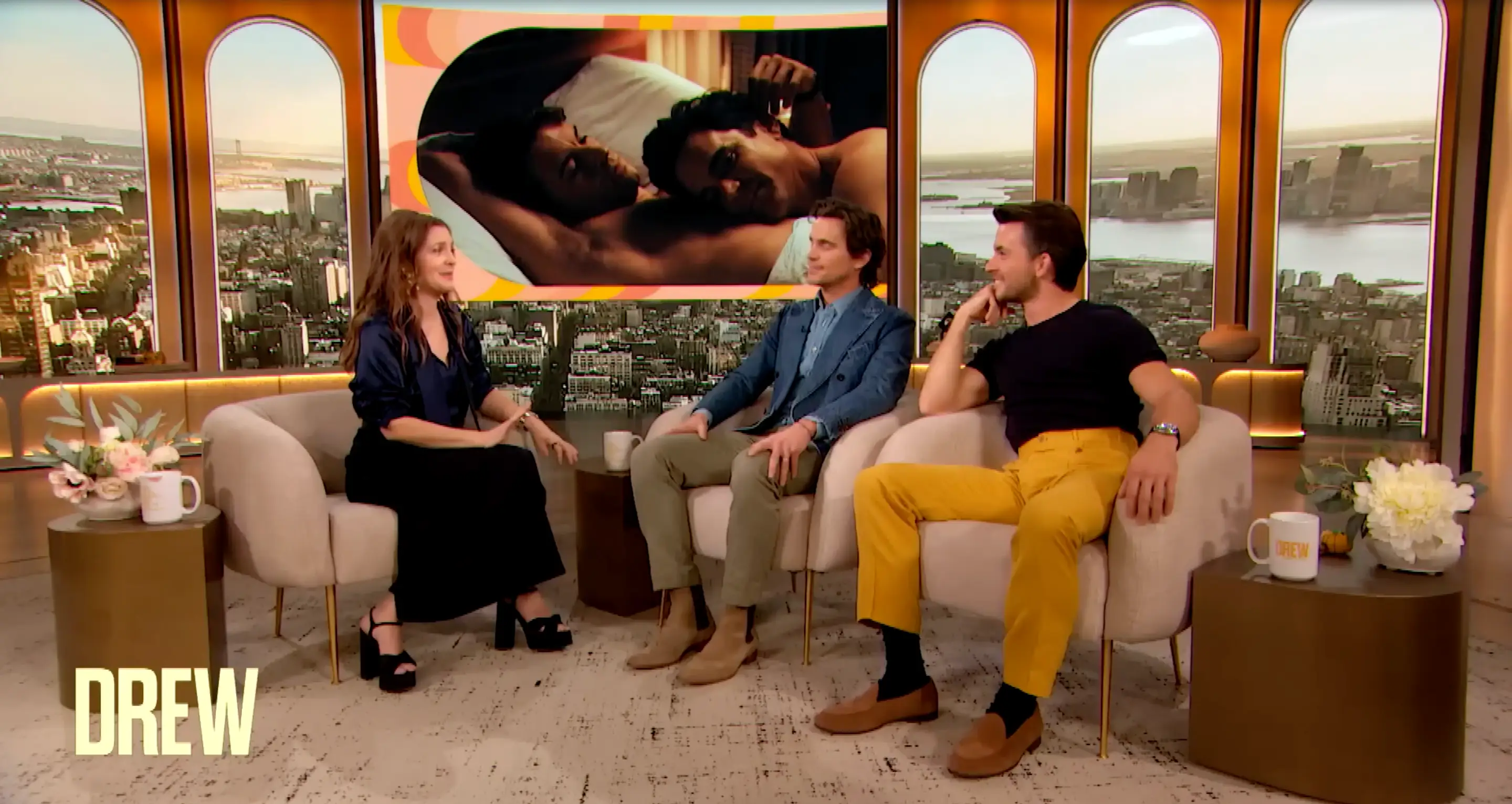 Bomer appeared on The Drew Barrymore Show.