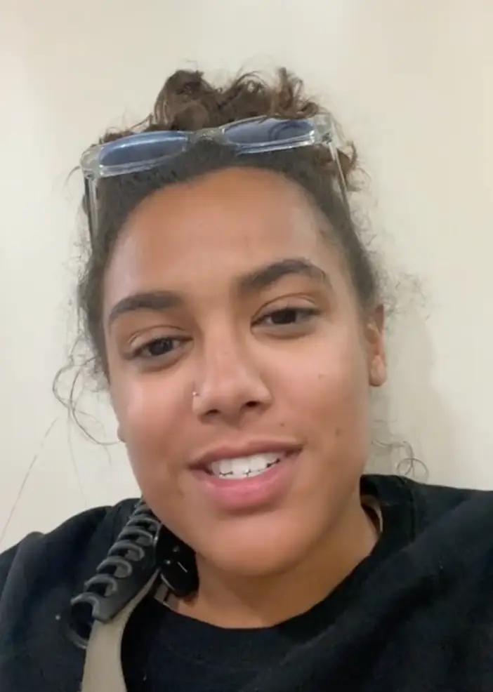 The TikToker revealed the group decided to just rent a bus and get to their destinations themselves (TikTok/ @alanahstory21)