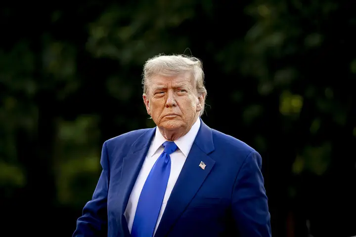 Emails connected to President Donald Trump have allegedly been stolen by 'Robert' (Patrick van Katwijk/Getty Images)