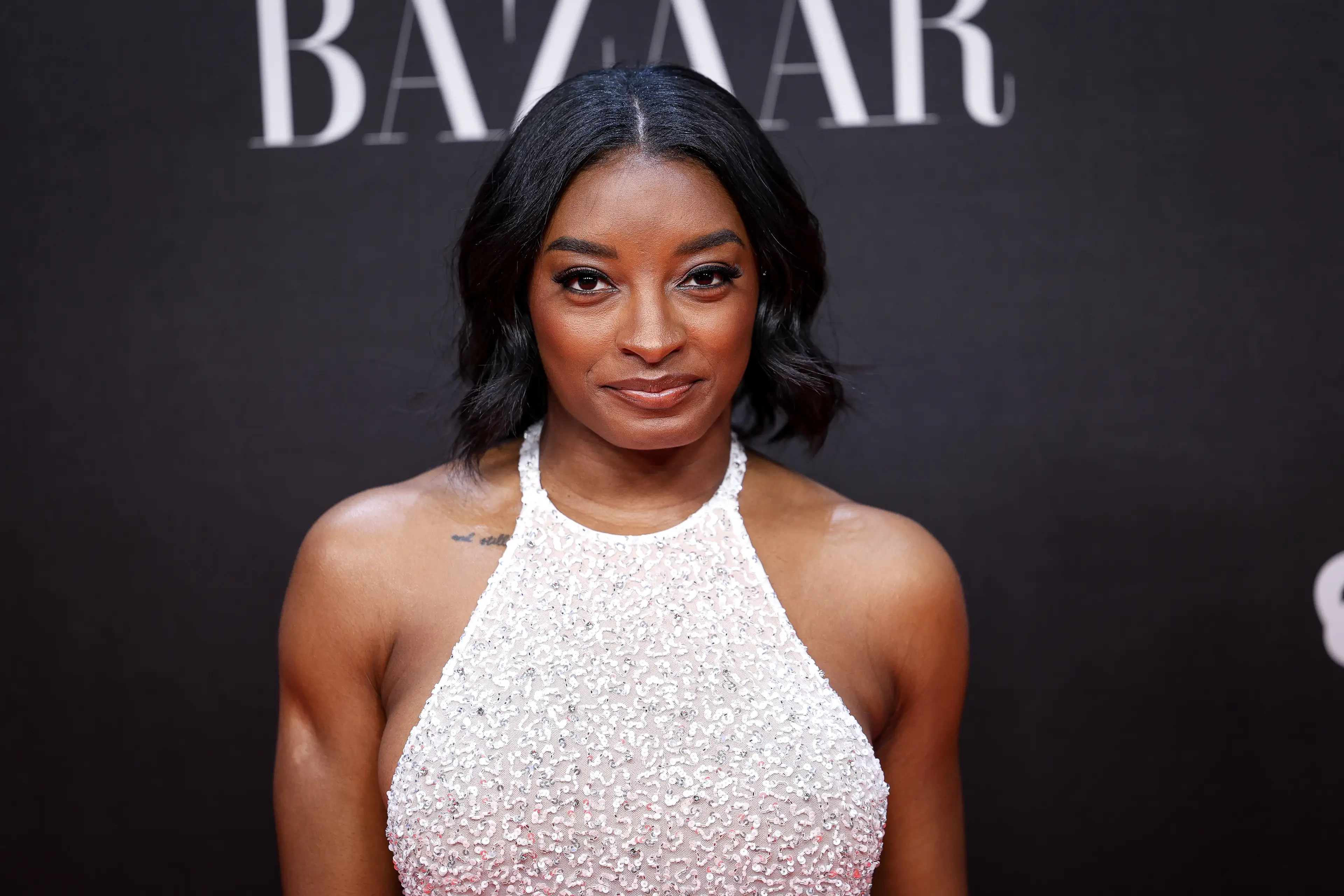 Simone Biles previously said her relationship with beauty had 'changed' over the years (Pablo Cuadra/WireImage)