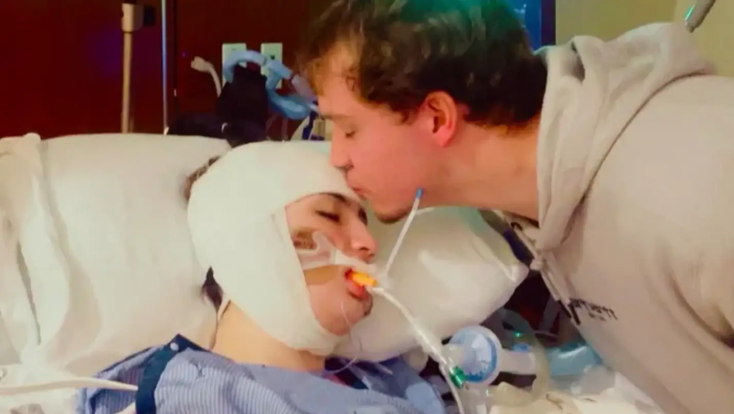 The mom is 'lucky to be alive' (GoFundMe)