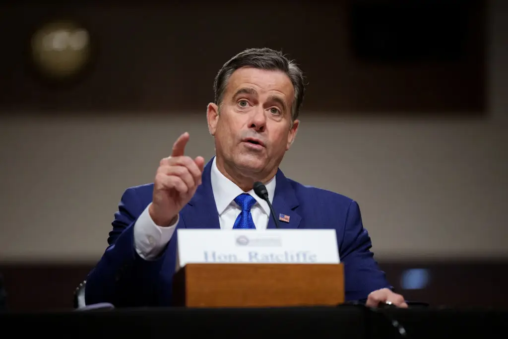 Ratcliffe made sure the CIA took a stance on the origins of Covid-19 (Andrew Harnik/Getty Images)