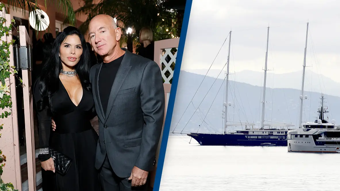 Jeff Bezos’ $500,000,000 super yacht raided by custom officers as New Years’ Eve celebrations interrupted