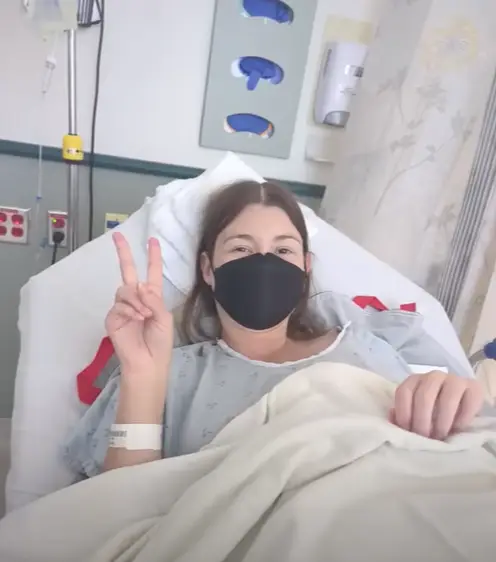 She shared how she first began to suspect she had cancer (YouTube/The Patient Story)