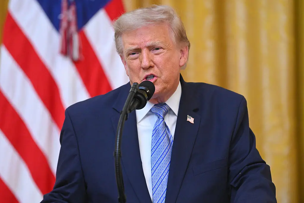 The President made a number of unverified claims during his speech (Saul Loeb/Pool - Getty Images)