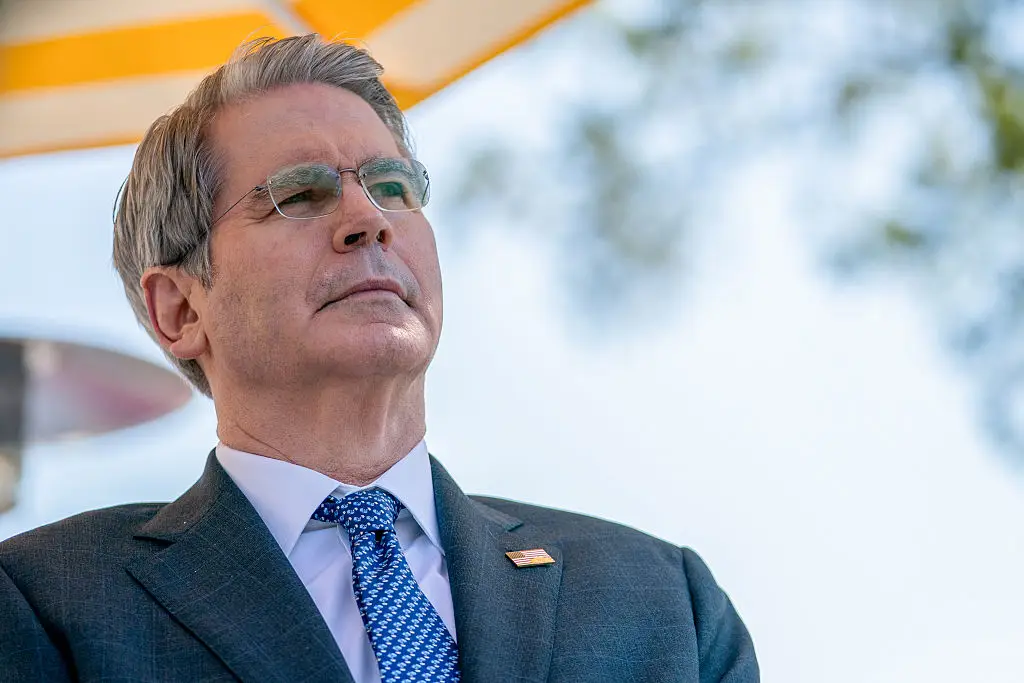 US treasury secretary Scott Bessent announced the sanctions on Russia (Allison Robbert/Bloomberg via Getty Images)
