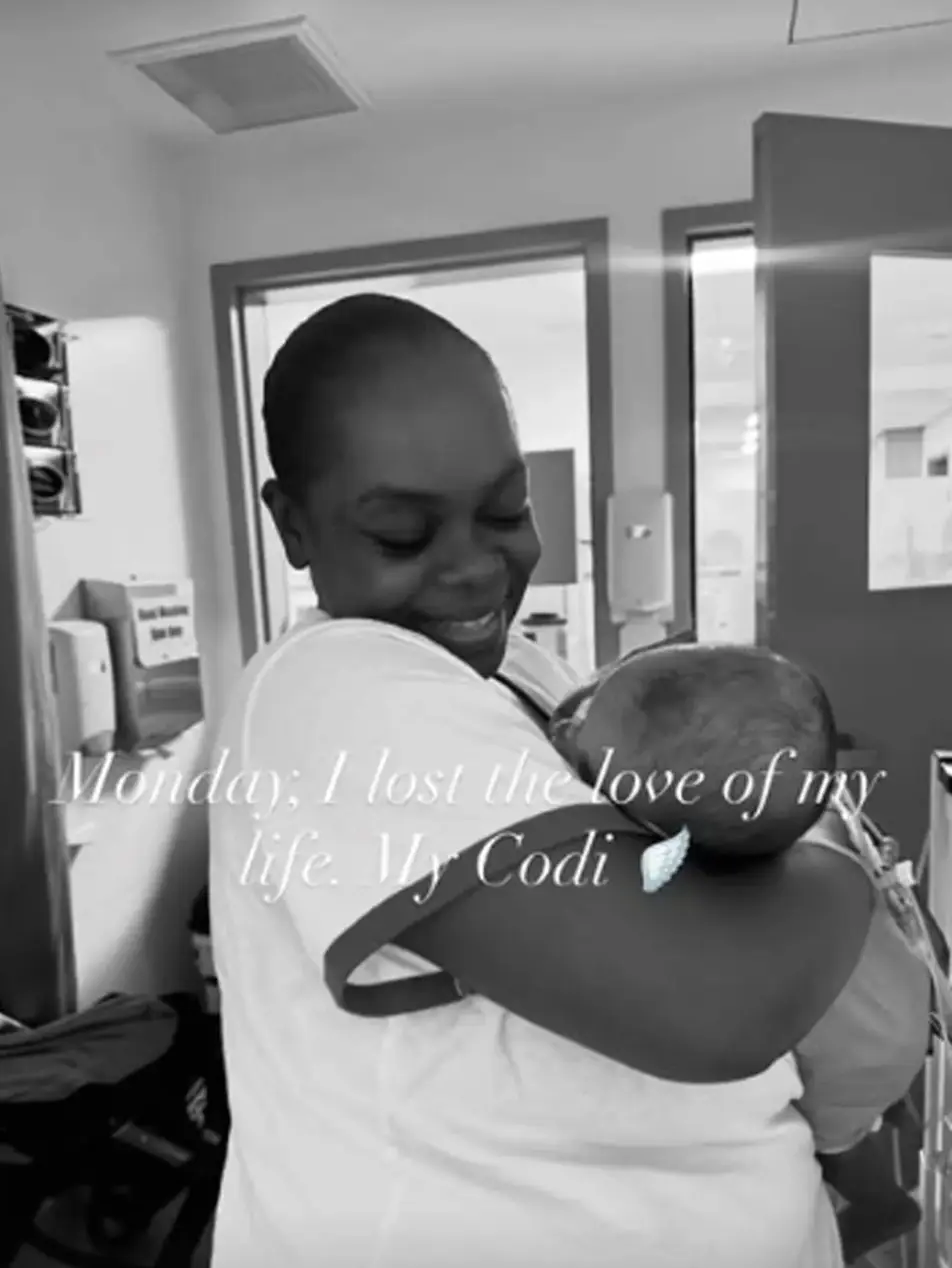 Cori announced her daughter's passing on her social media (Instagram/@princessbroadus)