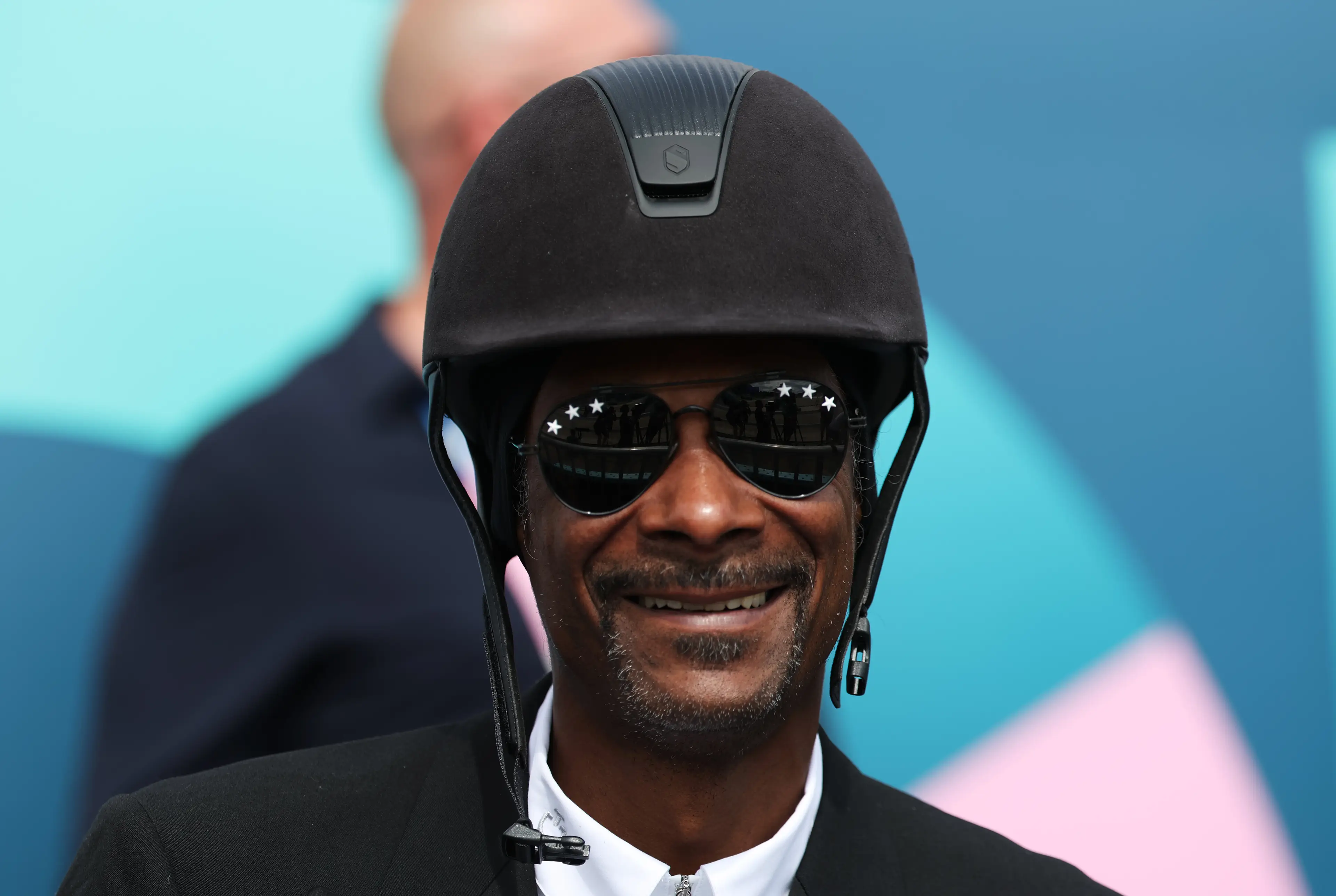Snoop Dogg in full equestrian gear is a photo we didn't know we needed until we got it. (Mike Hewitt/Getty Images)