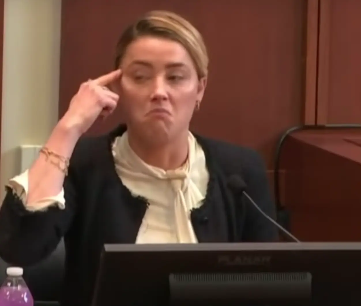 Amber Heard name dropped Kate Moss while giving testimony.